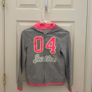 Zip up hoodie